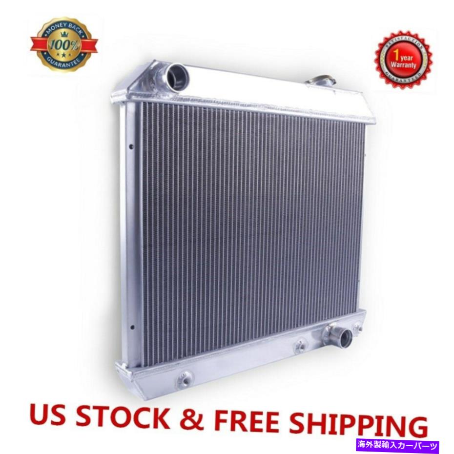 Radiator 3列1961-1966シボレートラックC/Kシリーズ/ポンティアックピックアップのアルミニウムラジエーター 3 Rows Aluminum Radiator For 1961-1966 Chevy Truck C/K Series/Pontiac Pickup【並行輸入品】