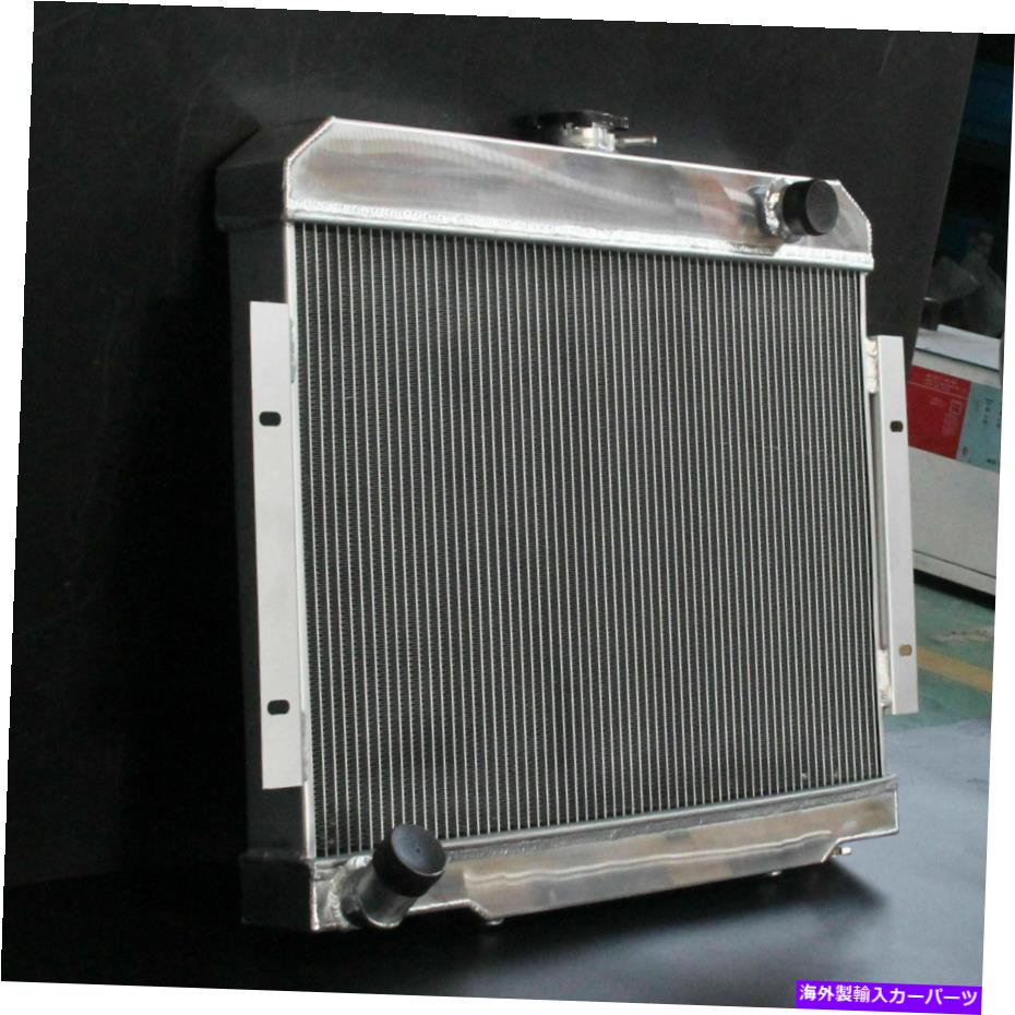 Radiator 583BアルミニウムラジエーターフィットジープCJシリーズCJ5 72-86ベースV8 3ROW 62mm 583B Aluminum Radiator Fit Jeep CJ Series CJ5 72-86 Base V8 3Row AT 62mm【並行輸入品】