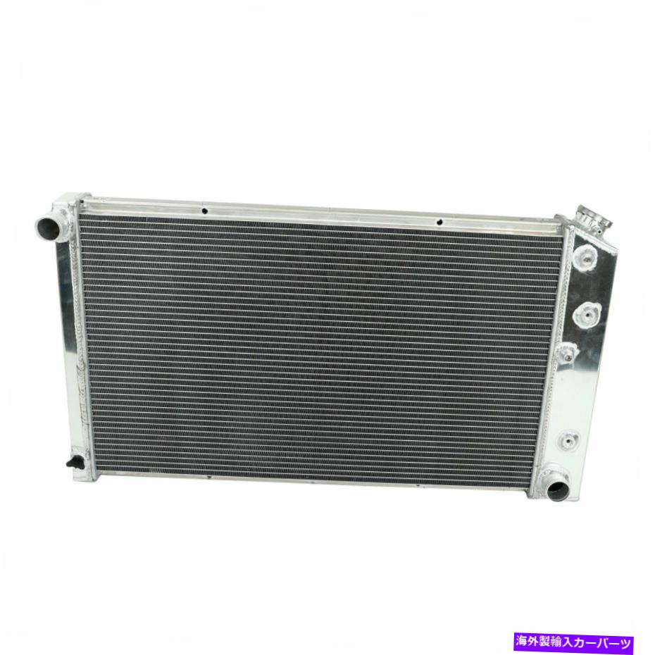 Radiator 1977-1989シボレー/GMC C10 C20郊外のフルアルミニウム3列冷却ラジエーター For 1977-1989 Chevy/GMC C10 C20 Suburban Full Aluminum 3 Row Cooling Radiator【並行輸入品】