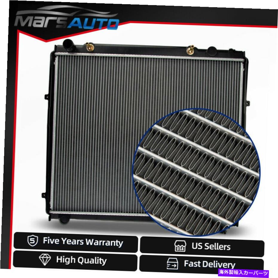 Radiator 2001年から2007年の新しいラジエーターフィットトヨタツンドラセコイアV8 4.7L保証 New Radiator Fits For 2001-2007 Toyota Tundra Sequoia V8 4.7L Warranty【並行輸入品】