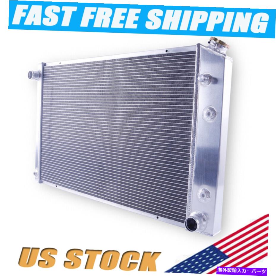 Radiator 3列1973-1987 1986 Chevy C/K Series 10 20 30 AT/MTのすべてのアルミニウムラジエーター 3 Rows All Aluminum Radiator For 1973-1987 1986 Chevy C/K Series 10 20 30 AT/MT【並行輸入品】