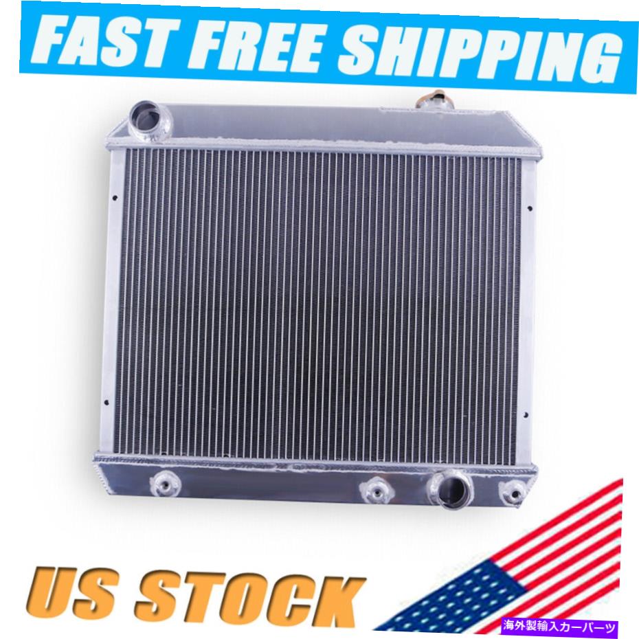 Radiator 1963 1964 1965 1966 Chevy C10 Pickup Truck V8 3列アルミニウムラジエーターCC284 For 1963 1964 1965 1966 Chevy C10 Pickup Truck V8 3 Row Aluminum Radiator CC284【並行輸入品】