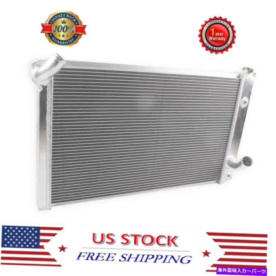 Radiator 1973-1976 1974 1975シボレーコルベット5.7L 7.4L V8の3列アルミニウムラジエーター 3 Rows Aluminum Radiator For 1973-1976 1974 1975 Chevy Corvette 5.7L 7.4L V8【並行輸入品】