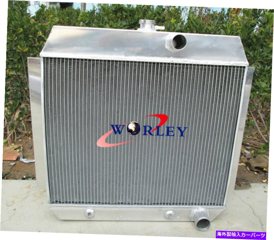 Radiator 3列のアルミニウムラジエーターシボレー1951-1954車用のクーラー51 52 53 54 3 ROW Aluminum Radiator FOR Chevy 1951-1954 for cars W/COOLER 51 52 53 54【並行輸入品】