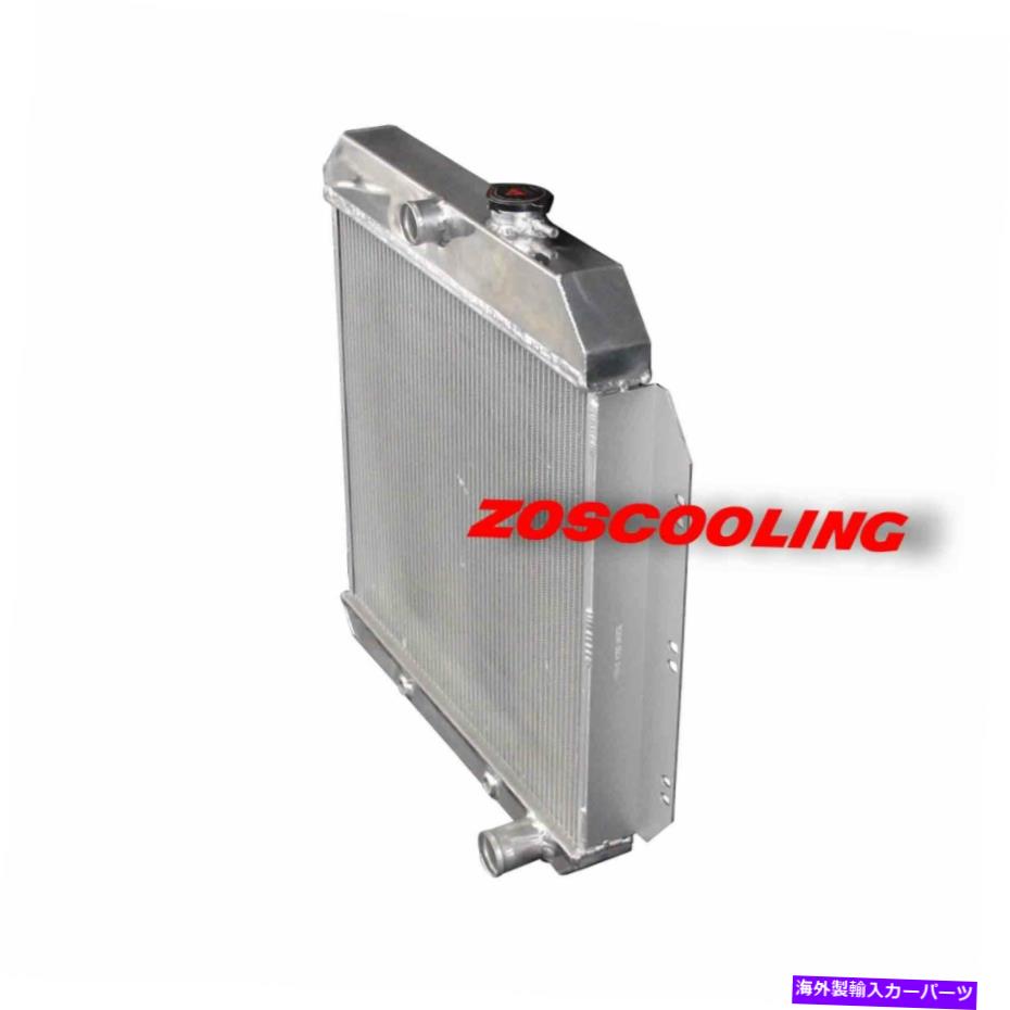Radiator シボレーC10 C30 K10 K20ピックアップ60-62のアルミニウムラジエーター6062で2row V8 Aluminum Radiator For Chevrolet C10 C30 K10 K20 Pickup 60-62 2Row V8 AT 6062【並行輸入品】