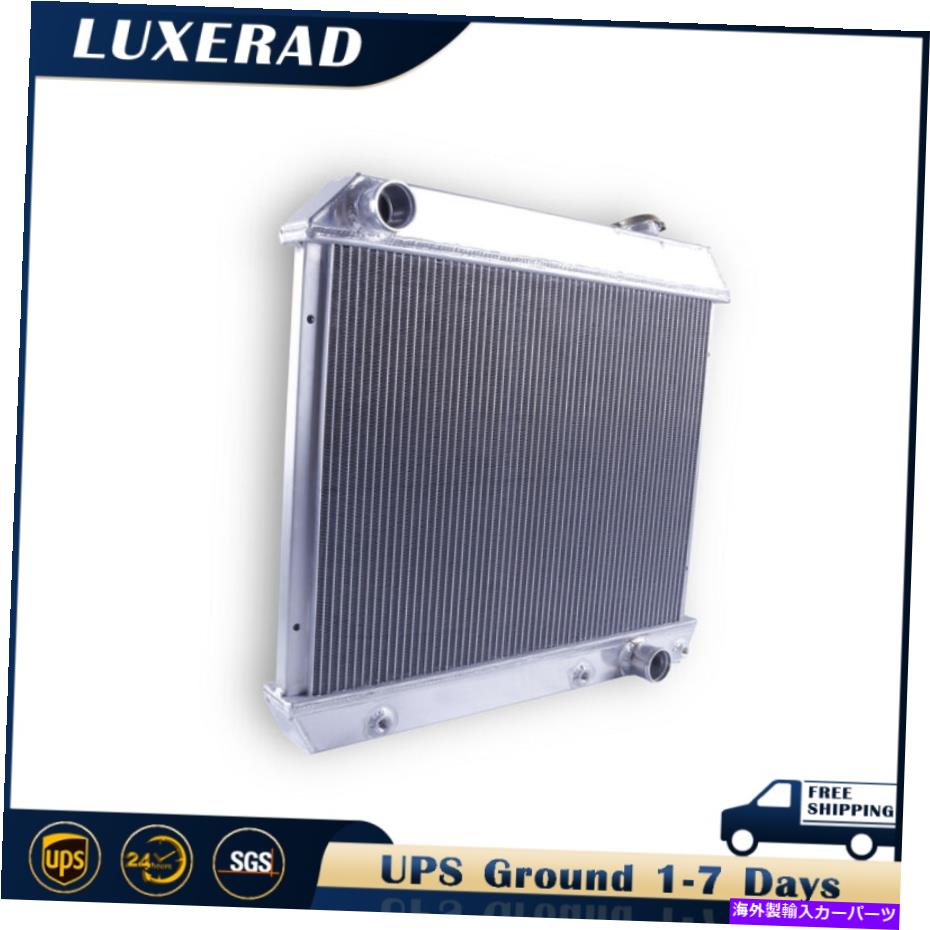 Radiator 3ROWアルミニウムラジエーターフィット1963-1966シボレーC/KピックアップトラックC10 C20 K10 K20 V8 3Row Aluminum Radiator fit 1963-1966 Chevy C/K Pickup Trucks C10 C20 K10 K20 V8【並行輸入品】