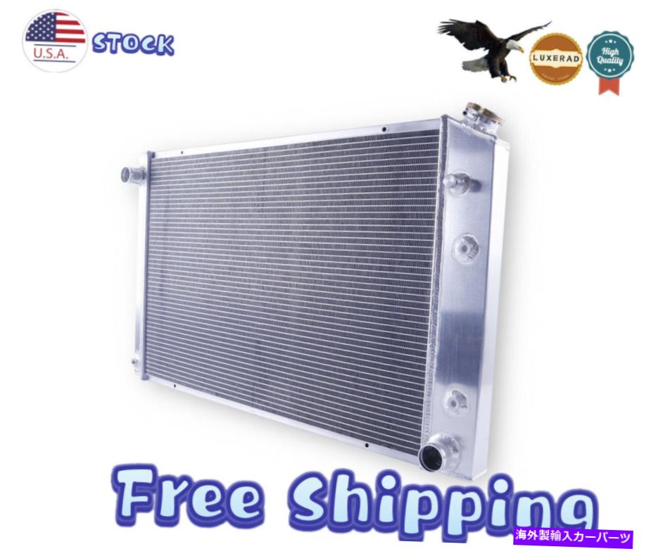 Radiator 73-86のシボレーGMCトラックピックアップC10 C20 C30 5.0L 5.7L 3列アルミニウムラジエーター For 73-86 CHEVY GMC TRUCK PICKUP C10 C20 C30 5.0L 5.7L 3 Rows Aluminum Radiator【並行輸入品】