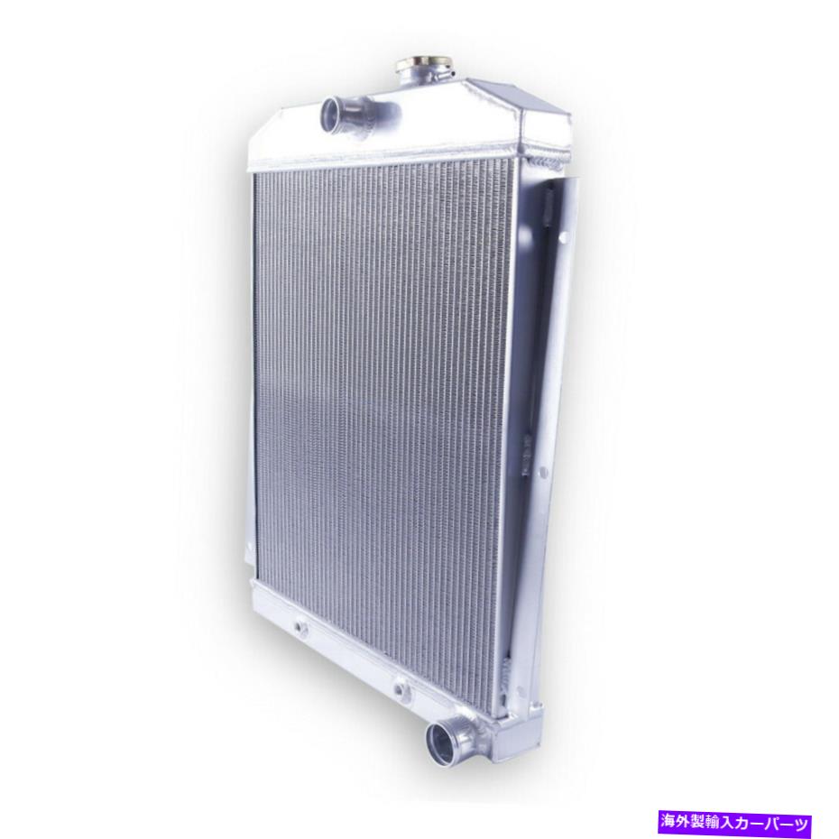 Radiator フィット1947-1954シボレー3100/3600/3800トラックピックアップ3列アルミニウムラジエーター Fit 1947-1954 Chevy 3100/3600/3800 Truck Pickup 3 Row Aluminum Radiator【並行輸入品】