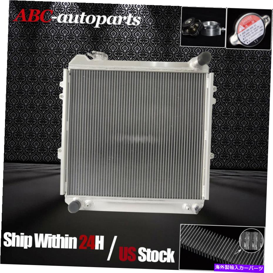 Radiator フィット1988-1995トヨタ4ランナーピックアップDLX SR5 3.0 V6エンジン3ROWアルミニウムラジエーター FIT 1988-1995 Toyota 4Runner Pickup DLX SR5 3.0 V6 Engine 3Row Aluminum Radiator【並行輸入品】