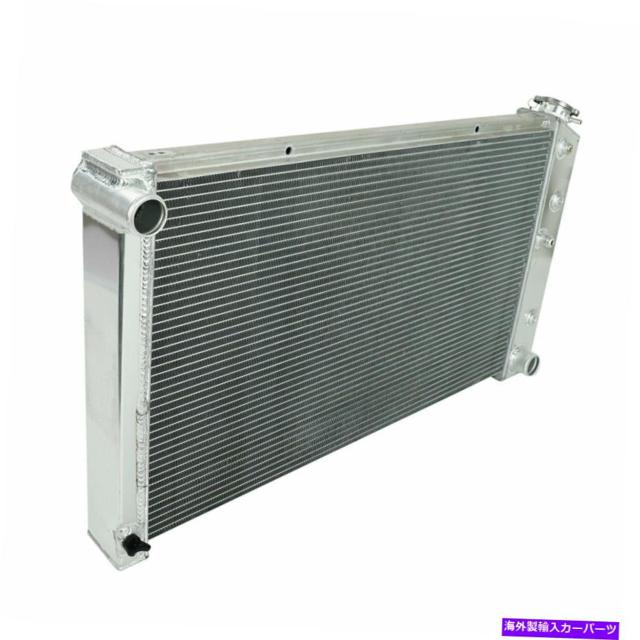 Radiator 1977年から1989年のシボレーGMC C/Kピックアップ郊外のフルアルミニウム3列レーシングラジエーター For 1977-1989 Chevy GMC C/K Pickup Suburban Full Aluminum 3-Row Racing Radiator【並行輸入品】