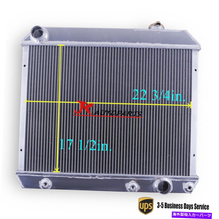Radiator 3列のパフォーマンスラジエーター1963 1964 65 66シボレーC/K C10 C20 C30 K10 K20ピックアップ 3 Row Performance Radiator 1963 1964 65 66 Chevy C/K C10 C20 C30 K10 K20 Pickup【並行輸入品】