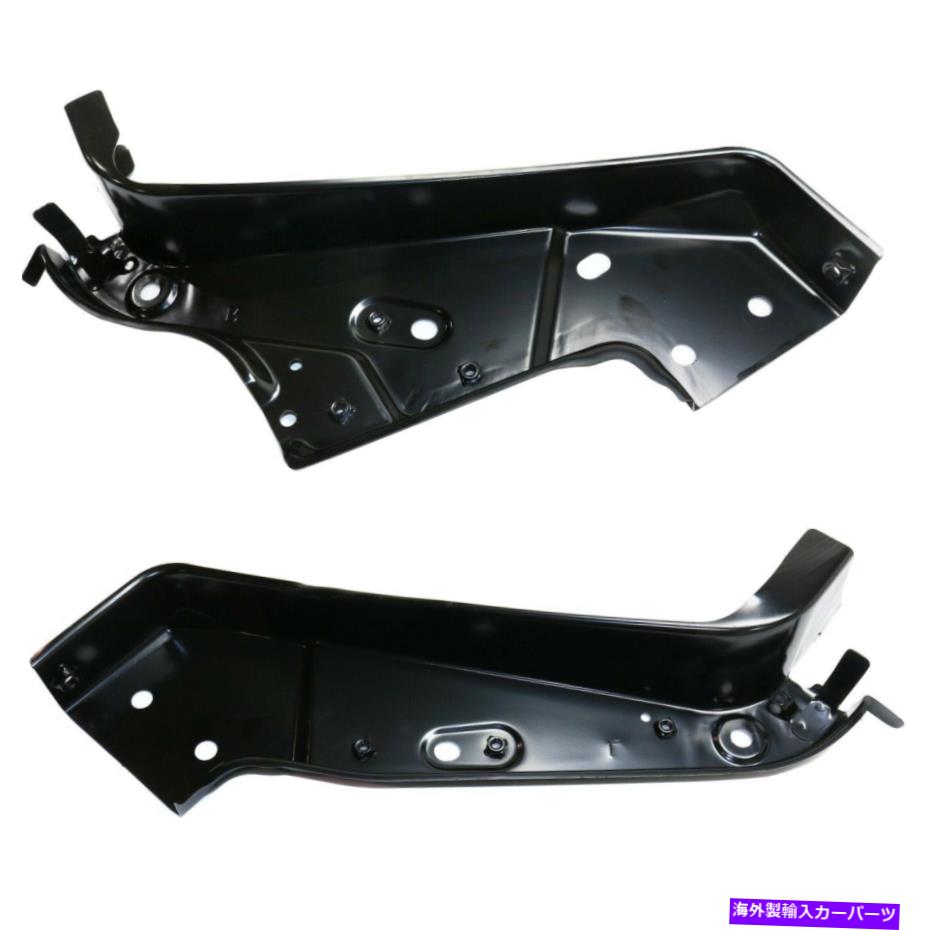 Radiator 2015-2018のラジエーターサポートシボレーシティエクスプレス2 LHとRHアッパーのセット Radiator Support For 2015-2018 Chevrolet City Express Set of 2 LH and RH Upper【並行輸入品】