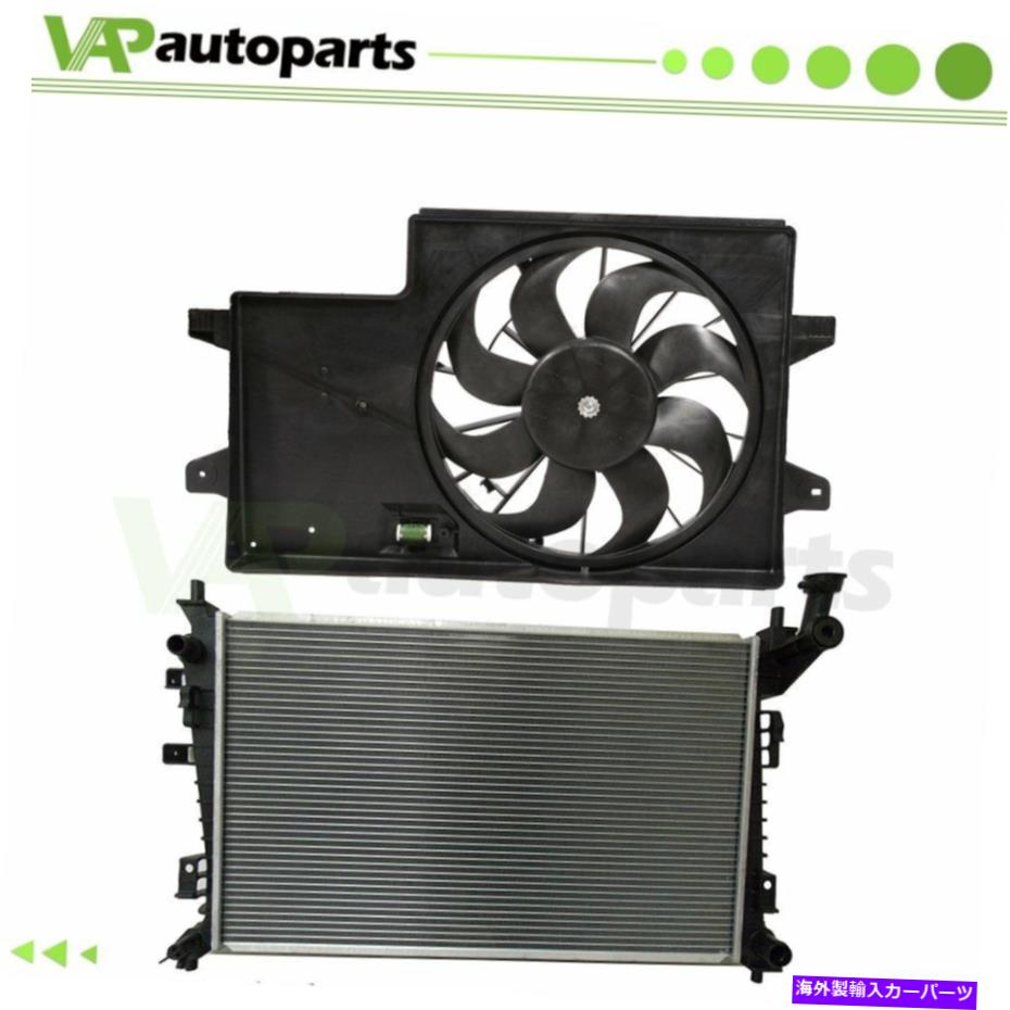 Radiator 2008年2009年のエンジンラジエーターと冷却ファンキット2011 Fordフォーカス Engine Radiator and Cooling Fan Kit For 2008 2009 2010 2011 Ford Focus【並行輸入品】