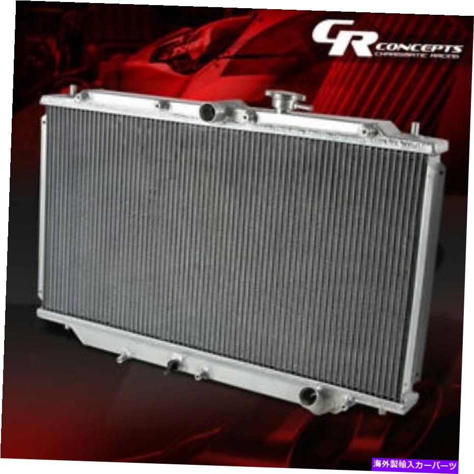 Radiator 1990年から1996年のホンダアコード/プレリュードMTの3列フルアルミニウムコアレーシングラジエーター 3-ROW FULL ALUMINUM CORE RACING RADIATOR FOR 1990-1996 HONDA ACCORD/PRELUDE MT【並行輸入品】