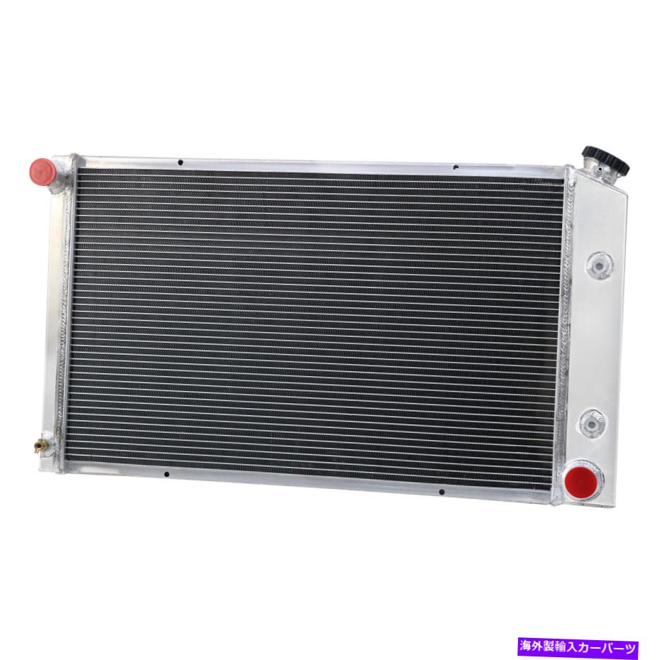 Radiator 1970-1981ポンティアックファイアバードトランスアムエスプリ/フォーミュラV8 3ROWアルミニウムラジエーター For 1970-1981 Pontiac Firebird Trans Am Esprit/Formula V8 3Row Aluminum Radiator【並行輸入品】
