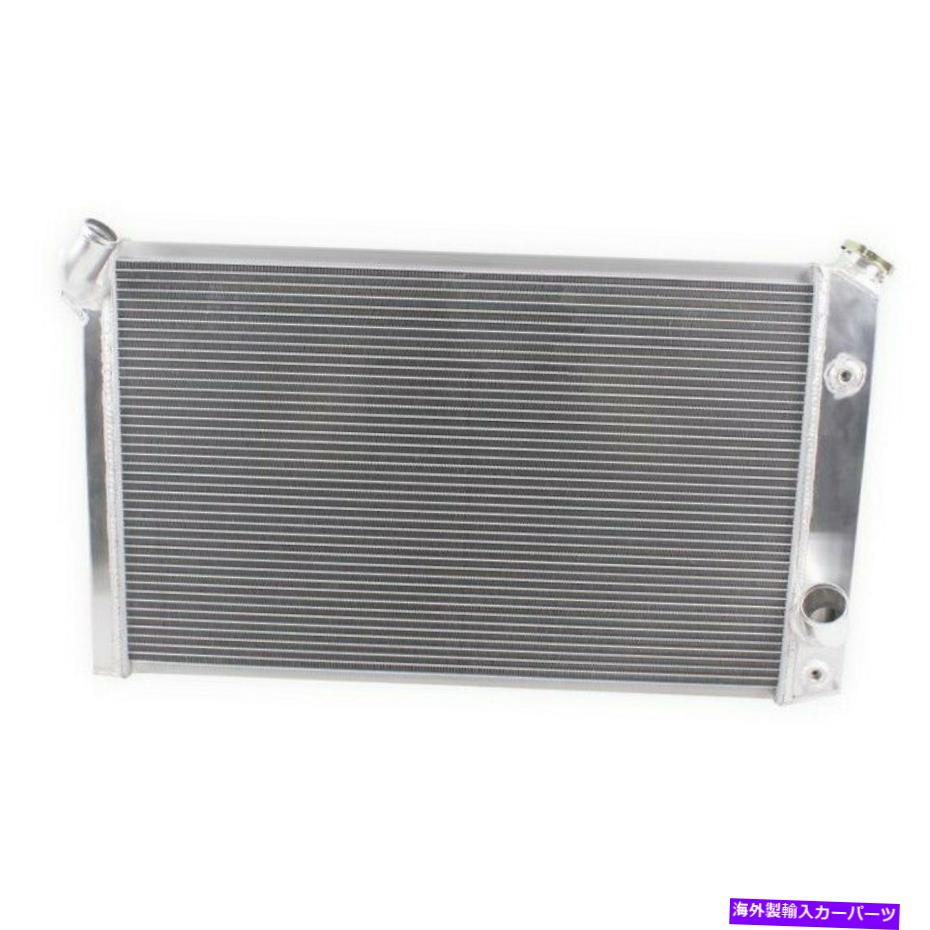 Radiator 73-76シボレーコルベットC2 5.7L（350CI）7.4L（454CI）V8の3列アルミニウムラジエーター 3 Row Aluminum Radiator for 73-76 Chevy Corvette C2 5.7L (350ci) 7.4L (454ci) V8【並行輸入品】