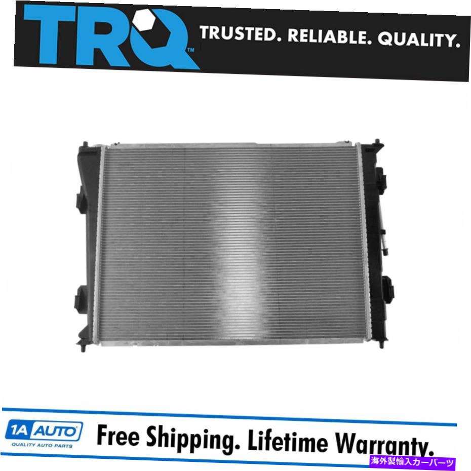 Radiator TRQラジエーターアセンブリアルミニウムコアSonata Optima Cadenza 2.4Lの直接フィット TRQ Radiator Assembly Aluminum Core Direct Fit for Sonata Optima Cadenza 2.4L【並行輸入品】