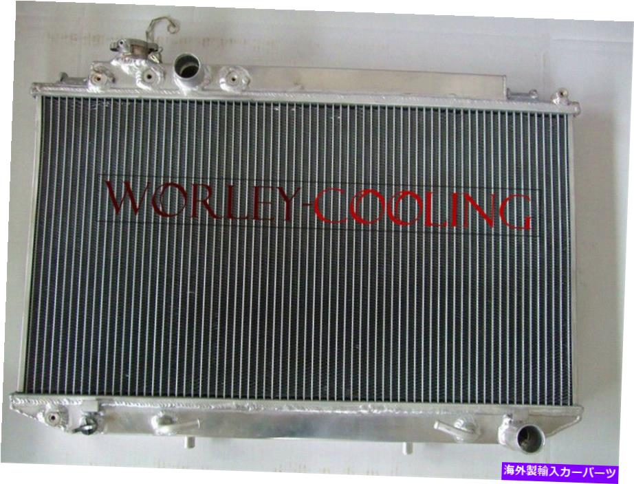 Radiator 3行52mm 89-93のアルミニウム合金ラジエータートヨタクレシダMX83オート/マニュアル 3 ROW 52mm Aluminum Alloy Radiator FOR 89-93 Toyota Cressida MX83 Auto/Manual【並行輸入品】