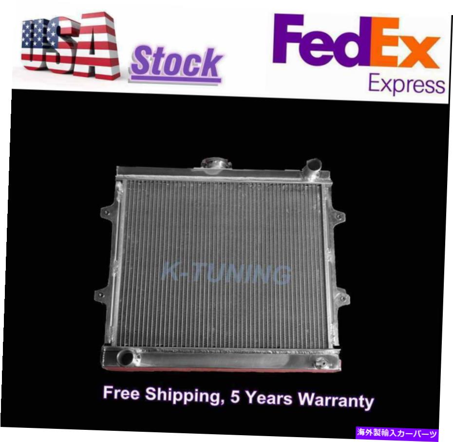 Radiator 84-95の3列ラジエータートヨタピックアップ4ランナー2.4L 22RE/R/RECエンジンアルミニウム 3 Row Radiator For 84-95 Toyota Pickup 4 Runner 2.4L 22RE/R/REC Engine Aluminum【並行輸入品】