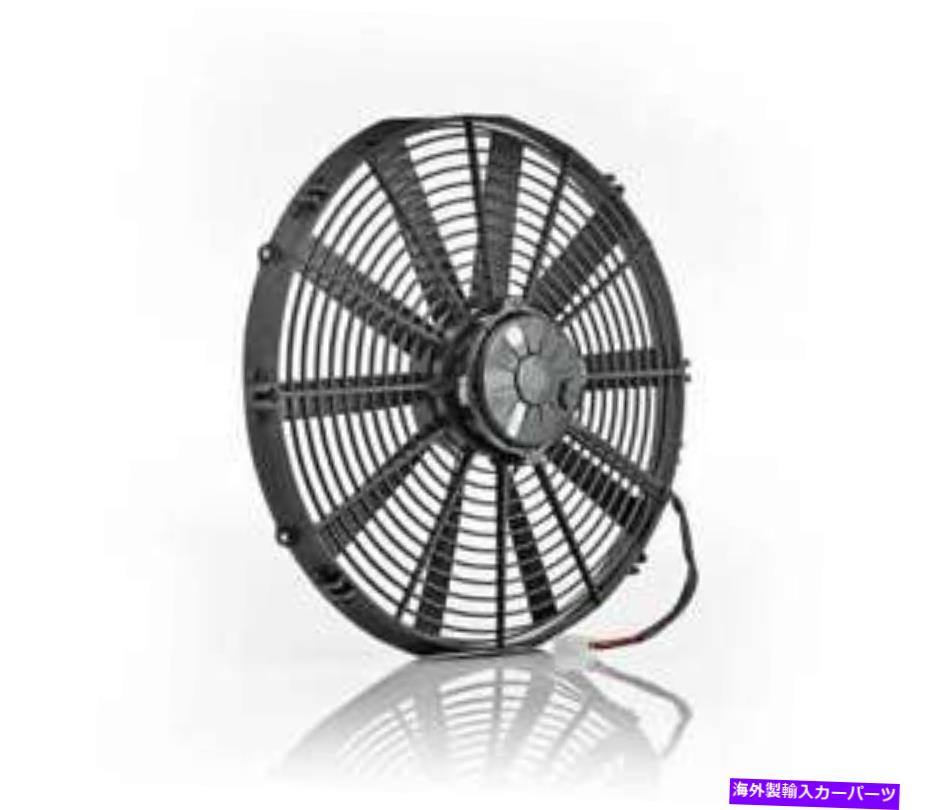 Radiator 16インチの電動ファンプーラーブラックストレートブレードをクールにしてください Be Cool 16in Electric Fan Puller Black Straight Blade【並行輸入品】