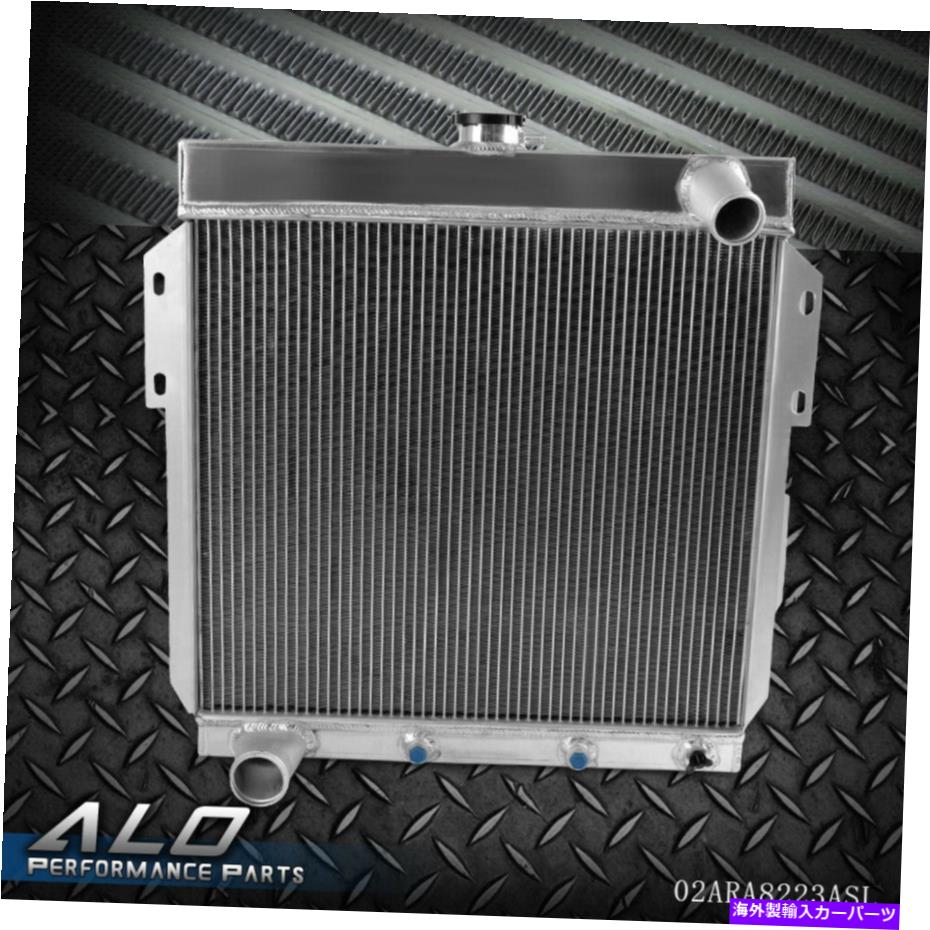 Radiator 55-57フォードサンダーバードY-Y-BLOCK V8パフォーマンスアルミニウムレーシングラジエーターに適合します Fit For 55-57 Ford Thunderbird Y-Y-Block V8 Performance Aluminum Racing Radiator【並行輸入品】