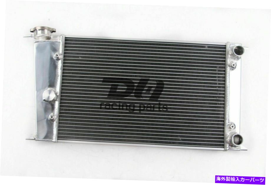 Radiator VWゴルフMK1 / Jetta / Scirocco GTI Spec 1.6 1.8用の磨かれたアルミニウムラジエーター POLISHED Aluminum radiator for VW GOLF MK1 / Jetta / SCIROCCO GTI SPEC 1.6 1.8【並行輸入品】