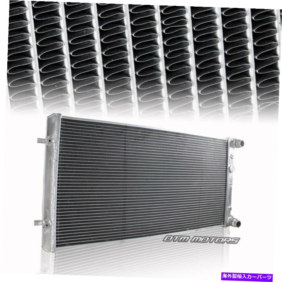 Radiator デュアルコア2列アルミニウム冷却ラジエーター99-02フォルクスワーゲンゴルフマニュアルトランス Dual Core 2 Row Aluminum Cooling Radiator For 99-02 Volkswagen Golf Manual Trans【並行輸入品】