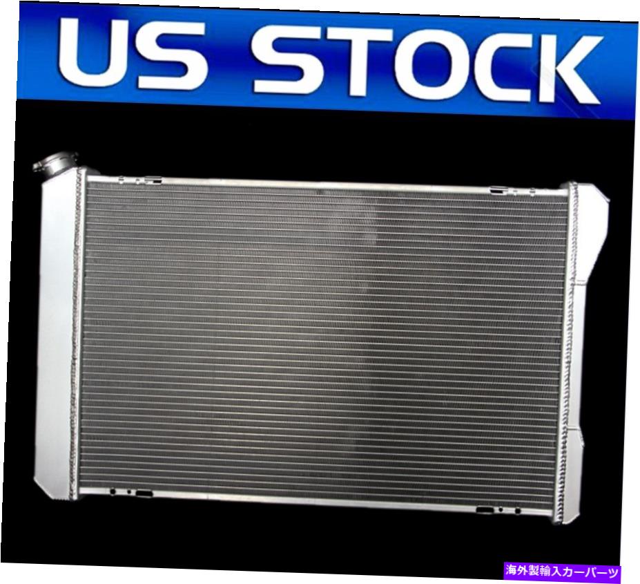 Radiator 1982年から1992年のアルミニウムラジエーターシボレーカマロポンティアックファイアバードトランス3列 Aluminum Radiator For 1982-1992 Chevy Camaro Pontiac Firebird Trans Am 3 Row【並行輸入品】