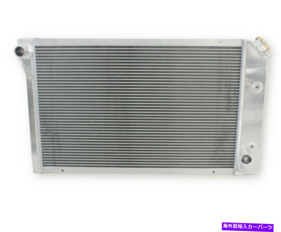 Radiator 1977-1982シボレーコルベット5.0L 5.7LベースV8 3列アルミニウムラジエーター For 1977-1982 Chevrolet Corvette 5.0L 5.7L Base V8 3 Row Aluminum Radiator【並行輸入品】