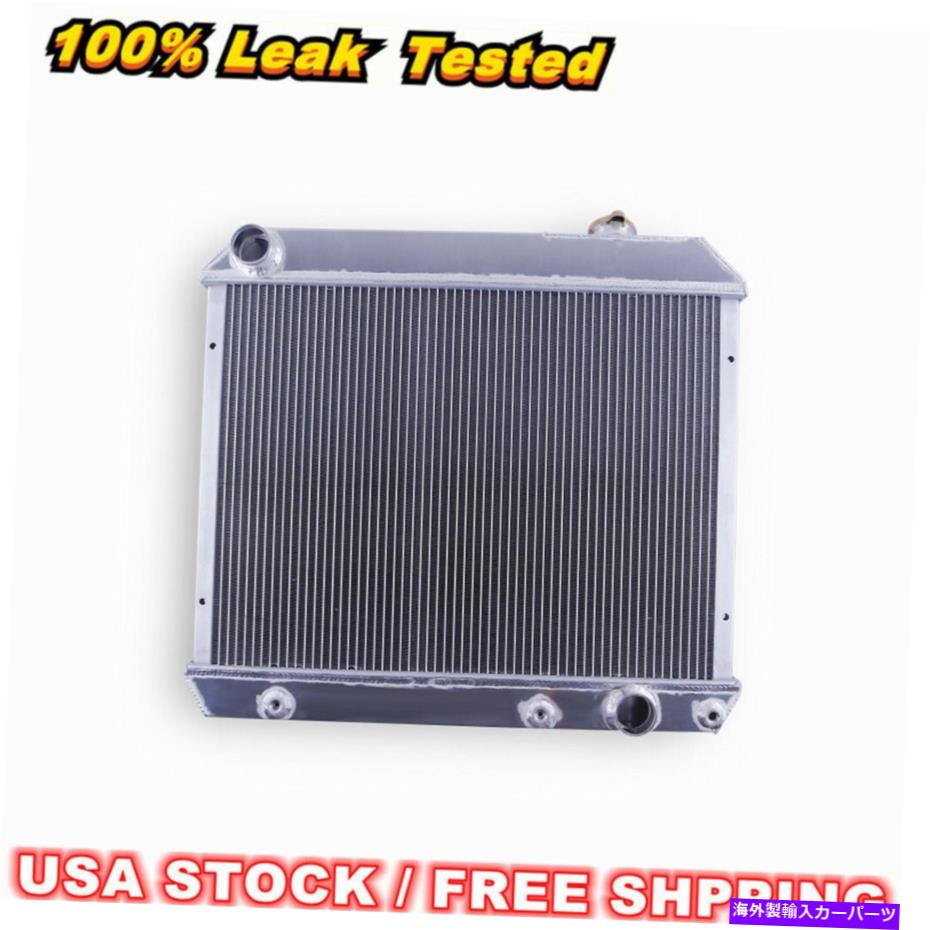 Radiator 3ROWアルミニウムラジエーター1963 1964 1965 1966シボレーC10ピックアップトラックV8 CC284 3Row Aluminum Radiator For 1963 1964 1965 1966 Chevy C10 Pickup Truck V8 CC284【並行輸入品】