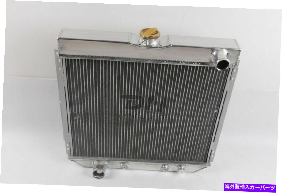 Radiator フィット67-70フォードマスタング68-69トリノ/63-69フェアレーンマーキュリーコメット3列ラジエーター Fits 67-70 Ford Mustang 68-69 Torino/63-69 Fairlane Mercury Comet 3 Row Radiator【並行輸入品】
