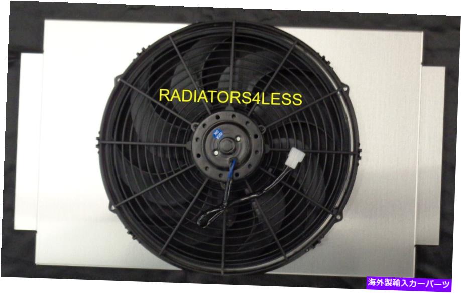 Radiator 新しいすべてのアルミニウムラジエーターファンシュラウド1972-1986ジープCJには16インチのファンが含まれています NEW ALL ALUMINUM RADIATOR FAN SHROUD 1972-1986 JEEP CJ INCLUDES 16\
