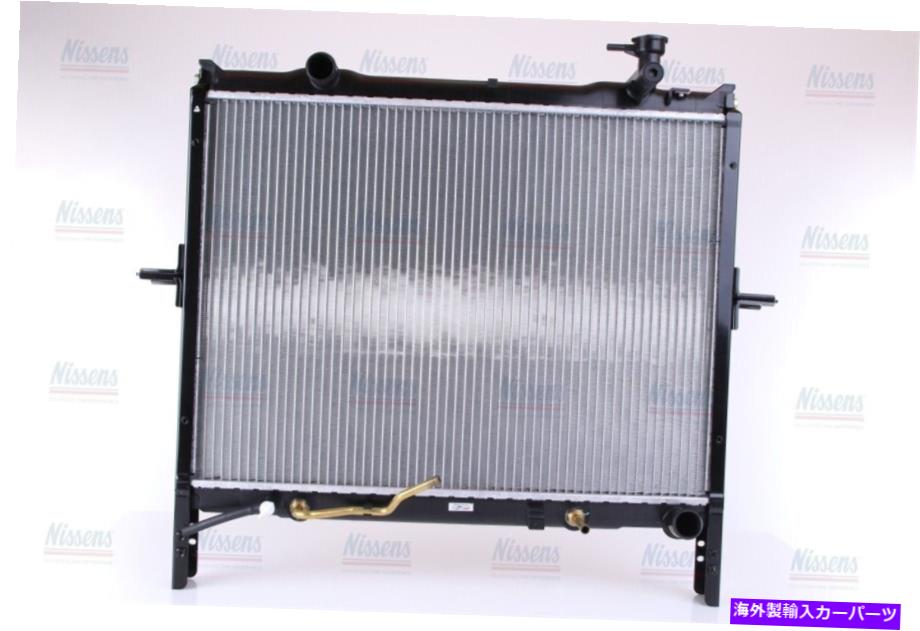 Radiator Kia SorentoのためのNissens Coolant Radiator 66772（2003）2.5 CRDIなど Nissens Coolant Radiator 66772 for KIA SORENTO (2003) 2.5 CRDI etc【並行輸入品】