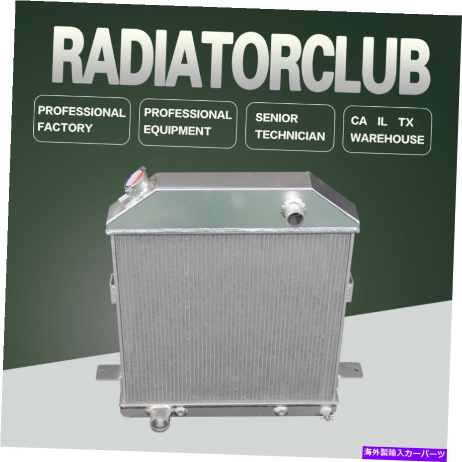 Radiator 3列1939-1941 Ford Deluxe for Ford V8エンジンのみのフルアルミニウムラジエーター 3 Rows Full Aluminum Radiator For 1939-1941 Ford Deluxe For Ford V8 ENGINE ONLY【並行輸入品】