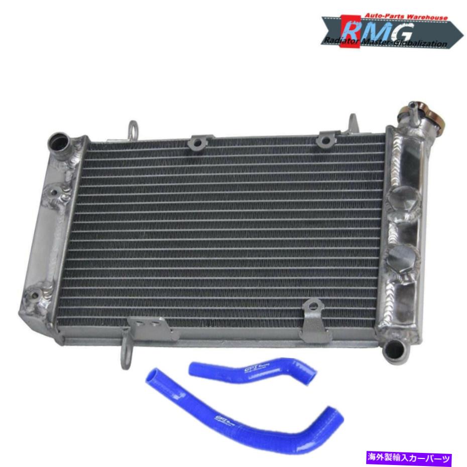 Radiator 2003年から2008年のアルミニウムラジエータースズキLTZ400/DVX400/KFX400 04 05 06 2007+ホース Aluminum Radiator For 2003-2008 Suzuki LTZ400/DVX400/KFX400 04 05 06 2007+Hoses【並行輸入品】