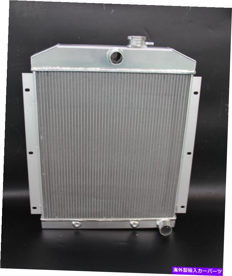 Radiator 3列アルミニウムラジエーターフィット1947-1954シボレー3100/3600/3800トラックピックアップ 3 ROWS ALUMINUM RADIATOR FIT 1947-1954 CHEVY 3100/3600/3800 TRUCK PICKUP【並行輸入品】