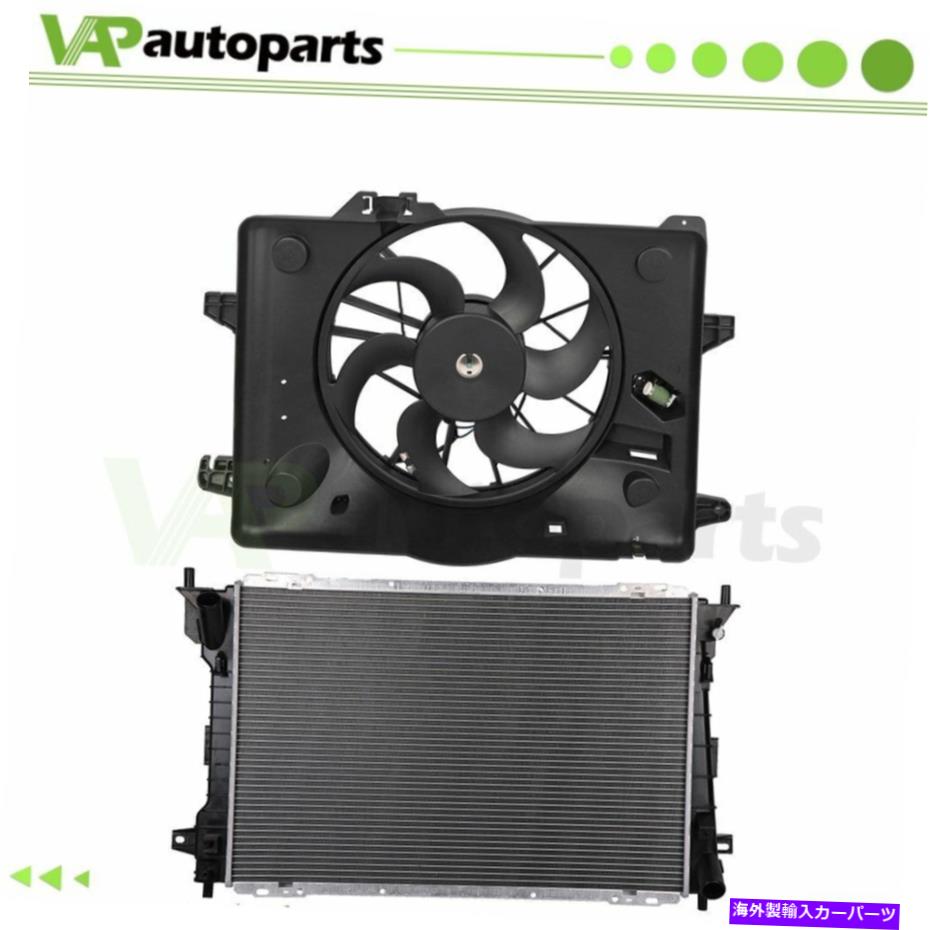 Radiator マーキュリーグランドマーキスフォードクラウンビクトリア向けのラジエーターと冷却ファンキット Radiator and Cooling Fan Kit For Mercury Grand Marquis Ford Crown Victoria【並行輸入品】