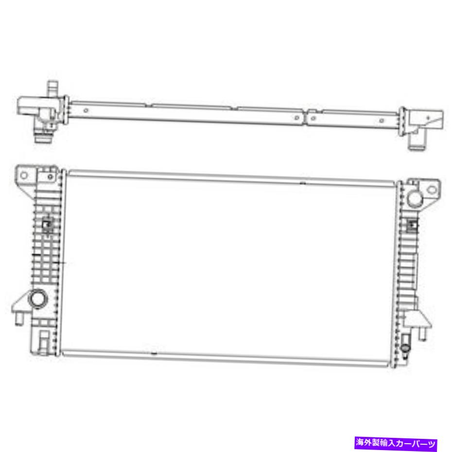 Radiator RAD13226新しい代替ラジエーターは2011-2014 Ford Lightdutyに適合します RAD13226 New Replacement Radiator Fits 2011-2014 Ford Lightduty【並行輸入品】