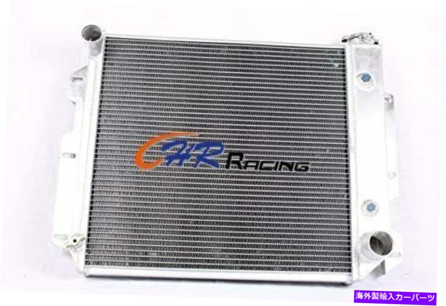 Radiator ジープラングラーの3列アルミニウムラジエーターTJ YJ Chevy V8変換1987-2006で 3 Row Aluminum Radiator For Jeep Wrangler TJ YJ Chevy V8 Conversion 1987-2006 AT【並行輸入品】