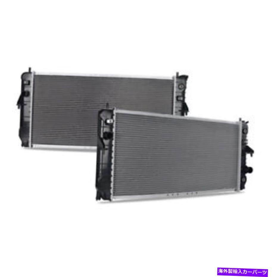 Radiator ミシモトラジエーターR2347-AT;ビュイック、ポンティアックレサブル、ボンネビル用のアルミニウム Mishimoto Radiator R2347-AT; Aluminum for Buick, Pontiac LeSabre, Bonneville【並行輸入品】