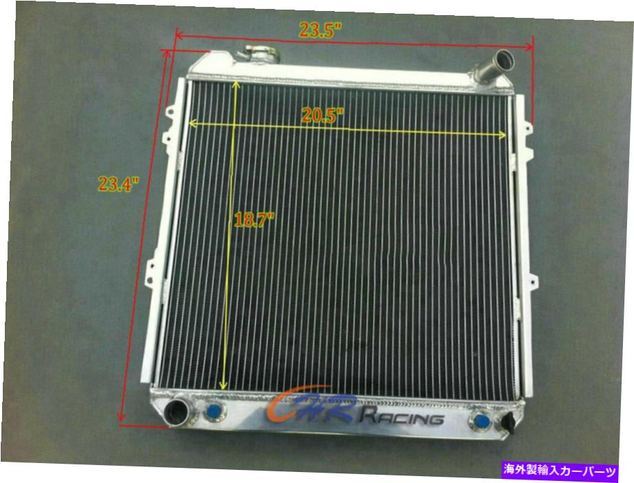 Radiator 1988-1995 3トヨタトラックピックアップのためのアルミニウムラジエーター4ランナー94 93 AT/MT 1988-1995 3 ROW ALUMINUM RADIATOR for TOYOTA TRUCK PICKUP 4 RUNNER 94 93 AT/MT【並行輸入品】