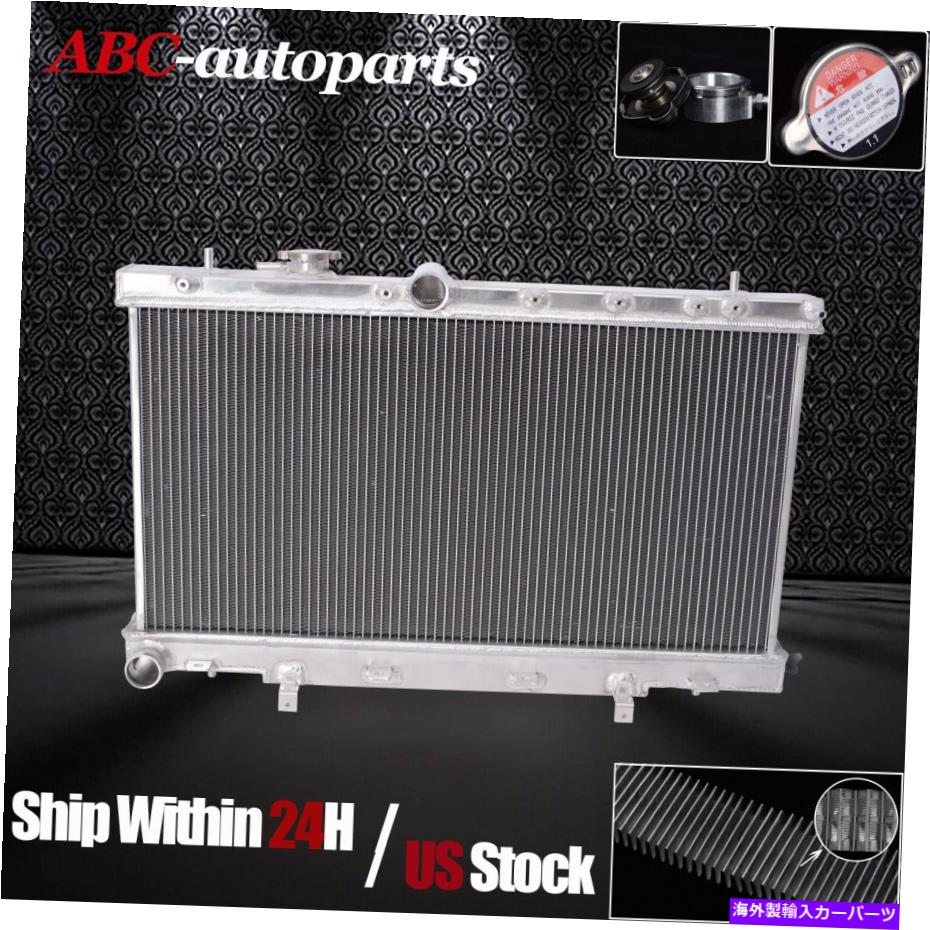 Radiator 3ROWS冷却ラジエーターSubaru Impreza WRX STI 2.0L 2.5L(MT)2002-2007に適合 3Rows Cooling Radiator Fit For Subaru Impreza WRX STI 2.0L 2.5L (MT) 2002-2007【並行輸入品】