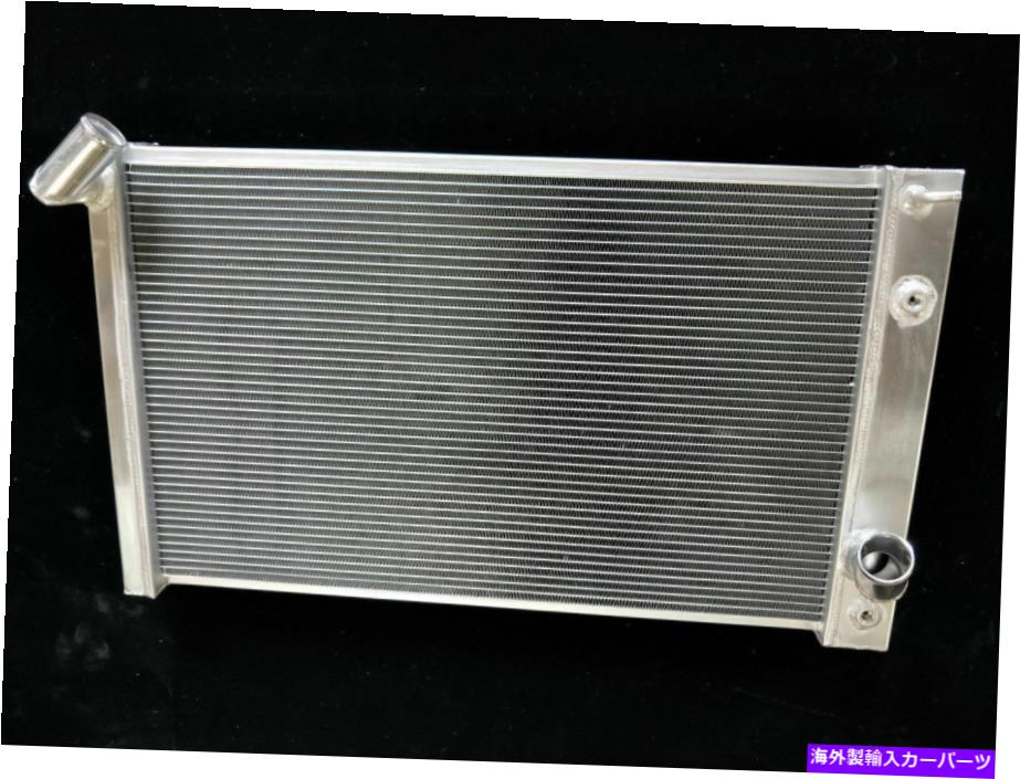 Radiator 1969-1972 Corvette C3 5.7L V8 3-rowのトライコアフルアルミニウム冷却ラジエーター Tri Core Full Aluminum Cooling Radiator For 1969-1972 Corvette C3 5.7L V8 3-Row【並行輸入品】