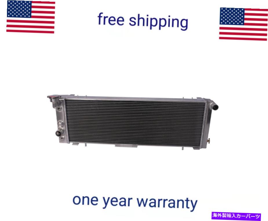 Radiator 3Rows 1991年から2001年のアルミニウムラジエーター（92 93 94 95）ジープチェロキーXJ Wagoneer 3Rows Aluminum Radiator for 1991-2001(92 93 94 95) Jeep Cherokee XJ Wagoneer AT【並行輸入品】
