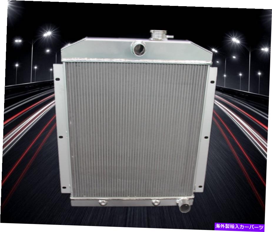 Radiator 3列アルミニウムラジエーターフィット1947-1954 48 49 50Chevy 3100/3600/3800トラックピックアップ 3 ROWS ALUMINUM RADIATOR FIT 1947-1954 48 49 50CHEVY 3100/3600/3800 TRUCK PICKUP【並行輸入品】