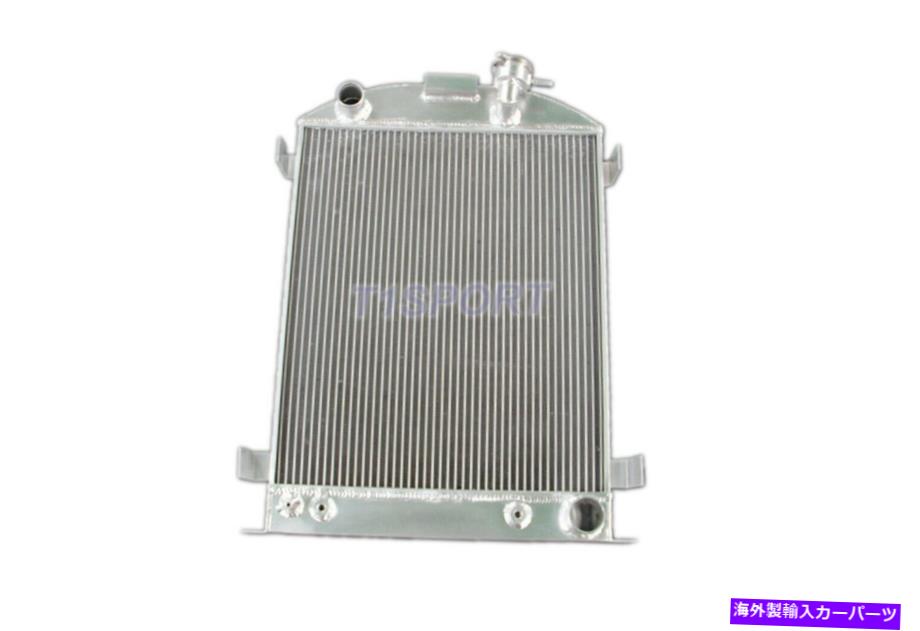 Radiator 1932年の62mmアルミニウムラジエーターフォードHi-Boy Hot Rod Chevy Engine V8 AT/MT 3ROW 62mm Aluminum Radiator for 1932 FORD HI-BOY HOT ROD CHEVY ENGINE V8 AT/MT 3ROW【並行輸入品】