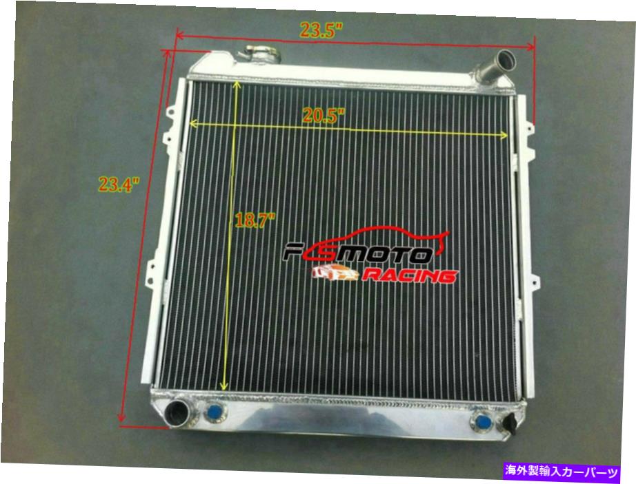 Radiator 1988-1995の3列アルミニウムラジエータートヨタトラックピックアップ4ランナー94 93 AT/MT 3 ROW ALUMINUM RADIATOR for 1988-1995 TOYOTA TRUCK PICKUP 4 RUNNER 94 93 AT/MT【並行輸入品】