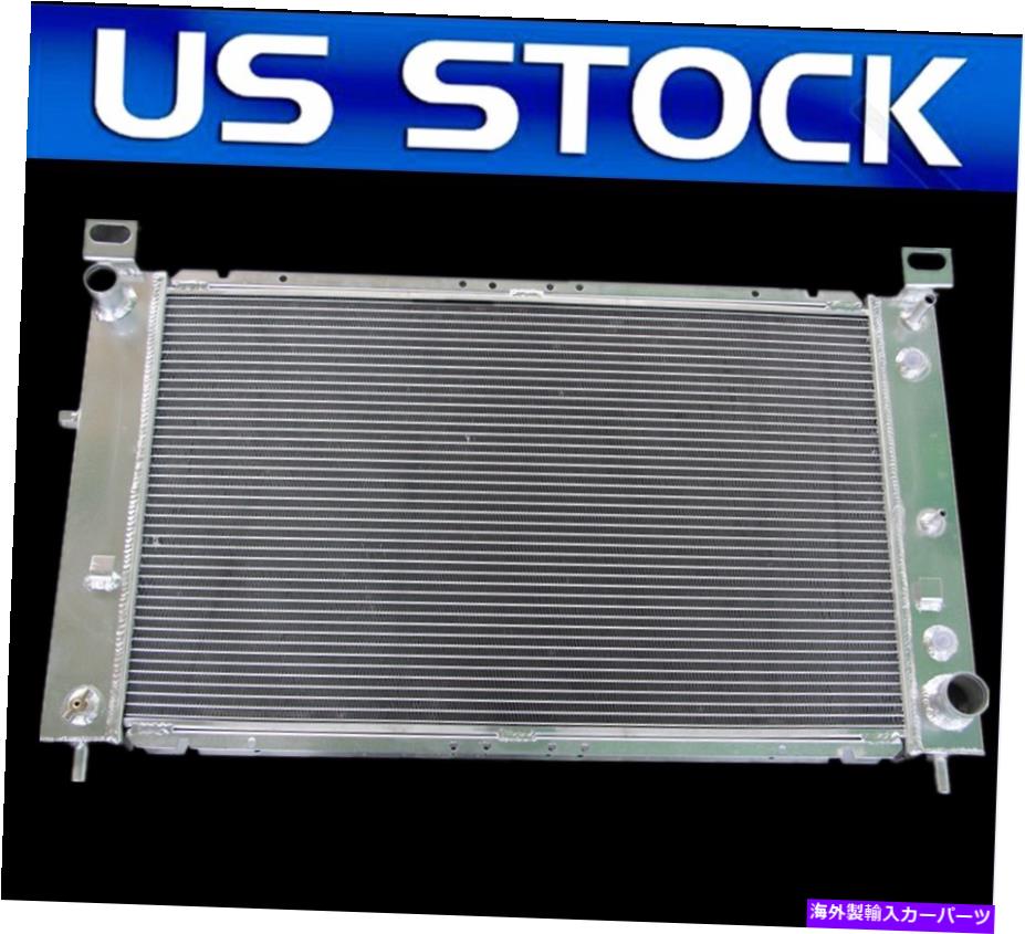 Radiator アルミニウムラジエーター2列/コアフィットシボレーシルバラード1500/2500タホ4.8 5.3 V8 Aluminum Radiator 2 Rows/Cores Fit Chevy Silverado 1500/2500 Tahoe 4.8 5.3 V8【並行輸入品】