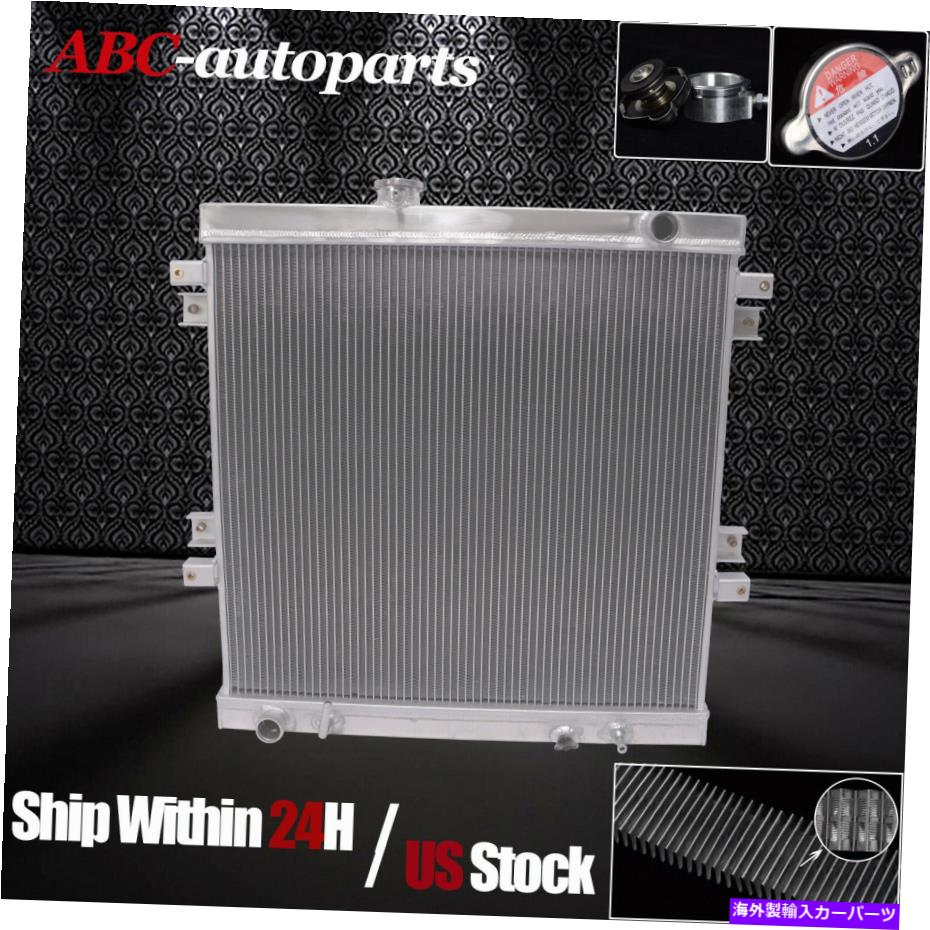 Radiator 1996年から2002年のトヨタ4runner 4runner 4-door 3.4L 2.7Lに適合するすべてのアルミニウムラジエーター All Aluminum Radiator Fit For 1996-2002 Toyota 4Runner 4Runner 4-Door 3.4L 2.7L【並行輸入品】