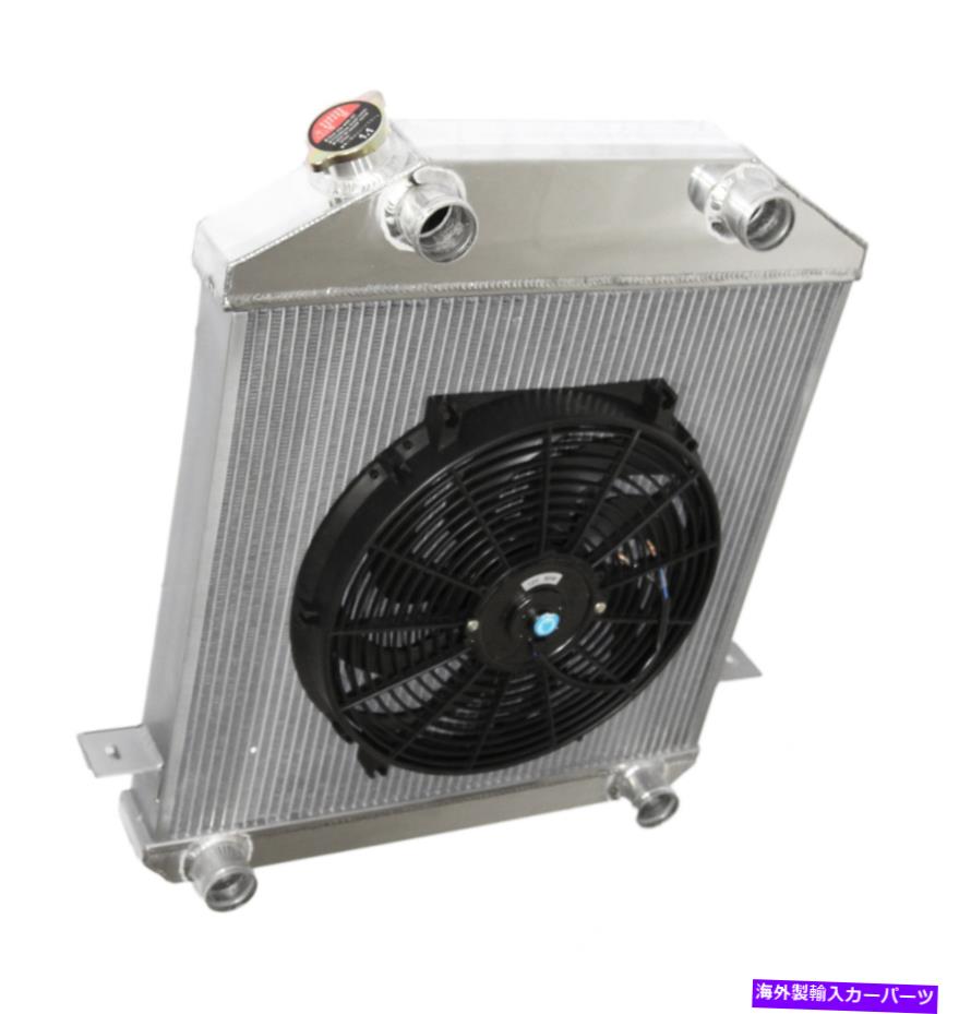 Radiator 39-41 Flathead L-Head V8 Yブロック3コアパフォーマンスラジエーター+14 \